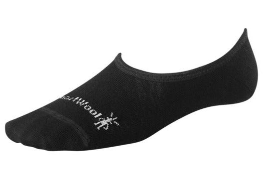 Low cut black sock.